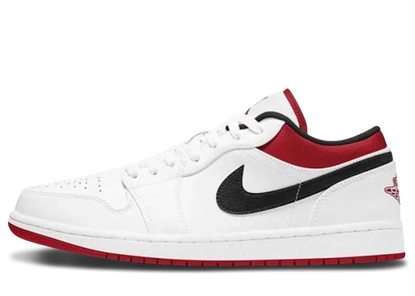 ナイキ エアジョーダン 1 ロー ユニバーシティーレッド Nike Air Jordan 1 Low University Red 553558-118